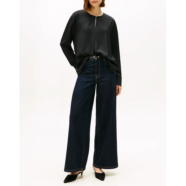 Product TOMMY HILFIGER SOFT VIS LS RELAXED BLOUSE base image