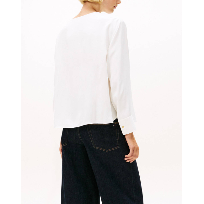 Product TOMMY HILFIGER SOFT VIS LS RELAXED BLOUSE base image