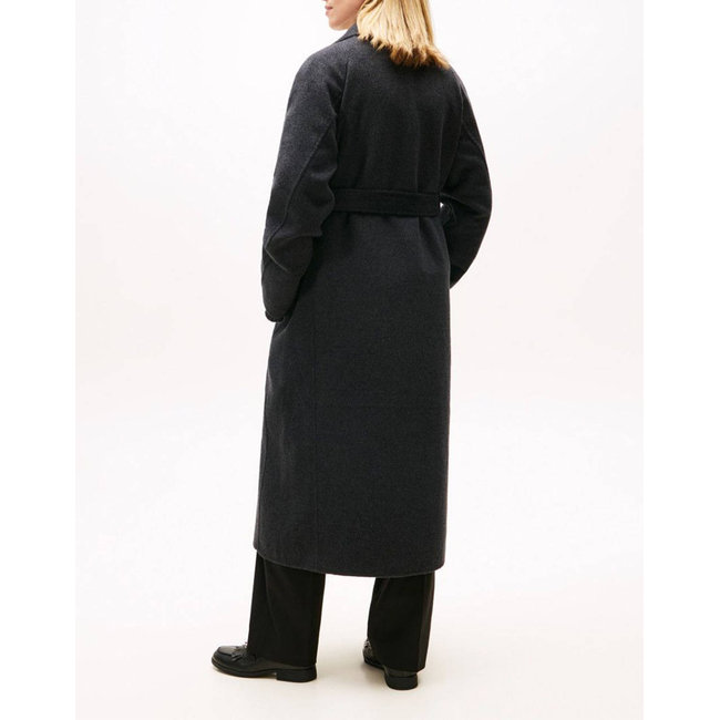Product TOMMY HILFIGER DF WOOL REG BELTED MIDI COAT base image