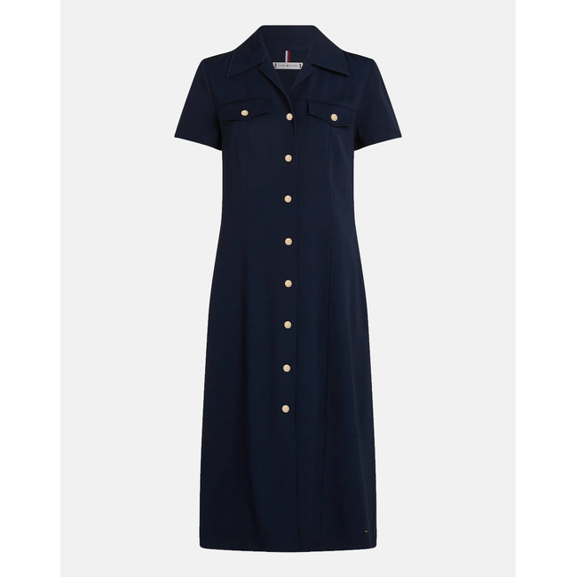 Product TOMMY HILFIGER VIS TWILL S/S SHIRT DRESS base image