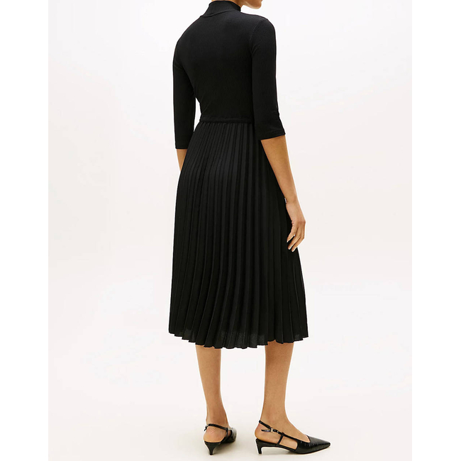 Product TOMMY HILFIGER SLIM 5X2 RIB MIX MIDI DRS base image