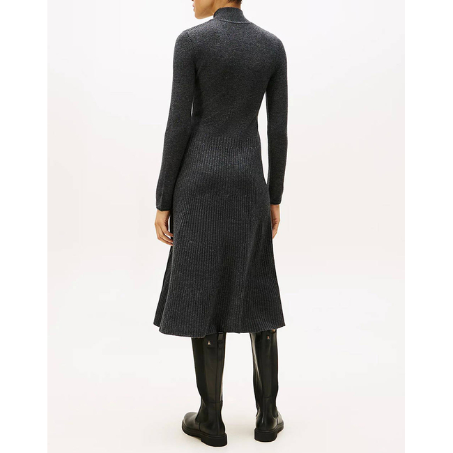 Product TOMMY HILFIGER SOFT WOOL LS MOCK-NK SWT DRESS base image