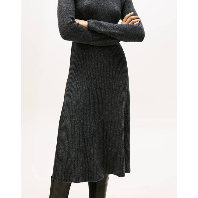Product TOMMY HILFIGER SOFT WOOL LS MOCK-NK SWT DRESS base image