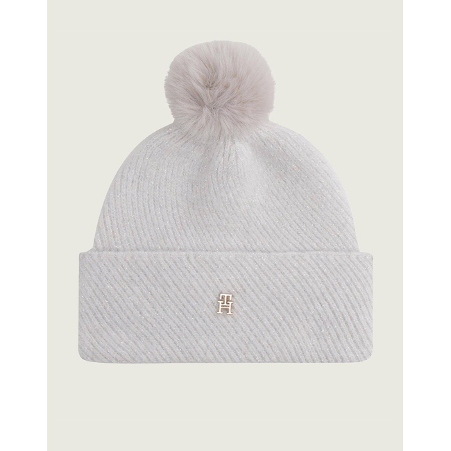 Product TOMMY HILFIGER POM POM BEANIE LUREX GP base image