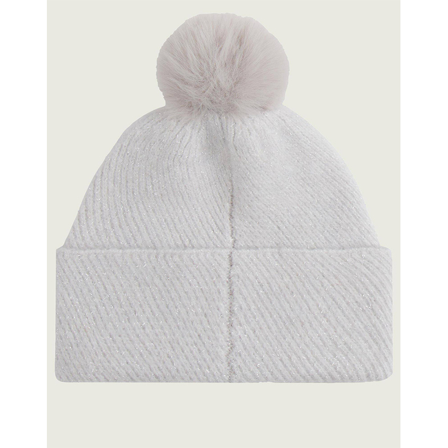 Product TOMMY HILFIGER POM POM BEANIE LUREX GP base image