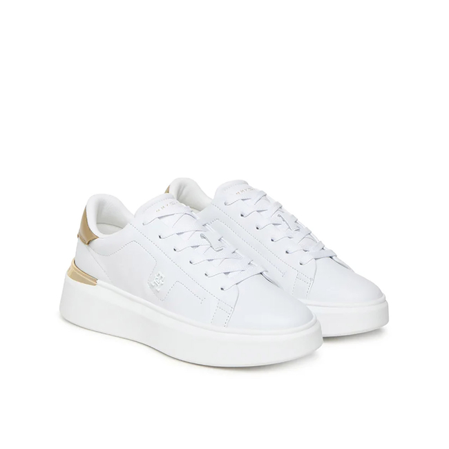 Product TOMMY HILFIGER CHIC PLATFORM SNEAKER GOLD base image