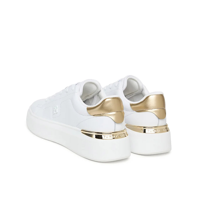 Product TOMMY HILFIGER CHIC PLATFORM SNEAKER GOLD base image