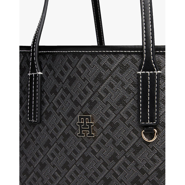 Product TOMMY HILFIGER TH MONOPLAY LEATHER TOTE base image