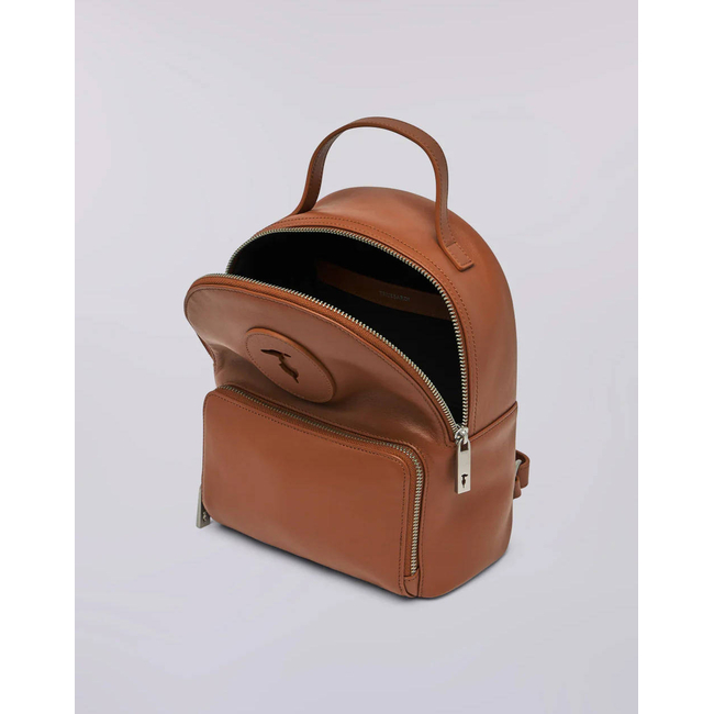 Product TRUSSARDI SOCIETY BACKPACK SM - CALF LEATHER (Διαστάσεις: 25 x 21 x 10εκ.) base image