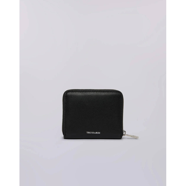 Product TRUSSARDI SOCIETY ZIP AROUND WALLET MD - CALF LEATHER (Διαστάσεις: 11 x 9εκ.) base image