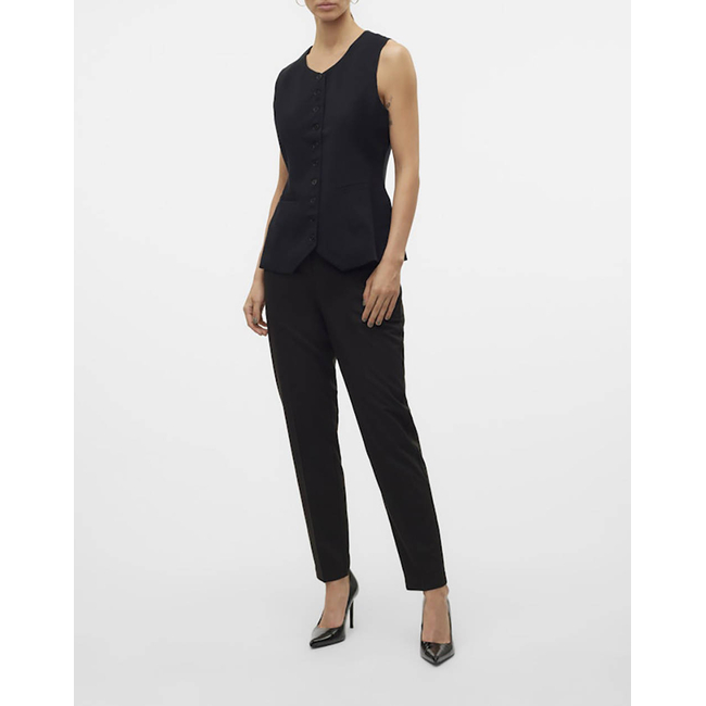 Product VERO MODA VMNILA MW TAPERED PANT NOOS base image