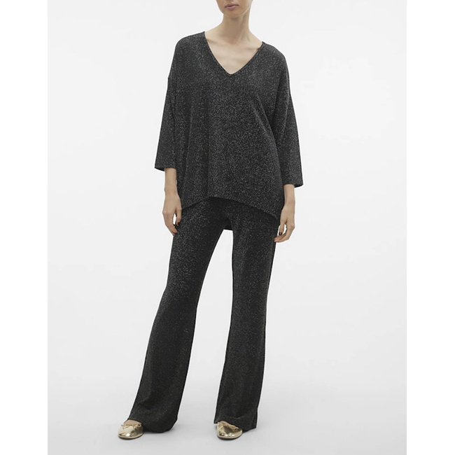 Product VERO FASHION VMKANVA HW PANT JRS GA base image