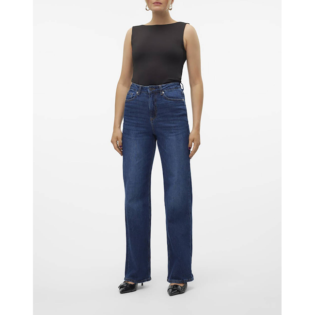 Product VERO MODA VMTESSA HR WIDE JEANS RA393 GA base image