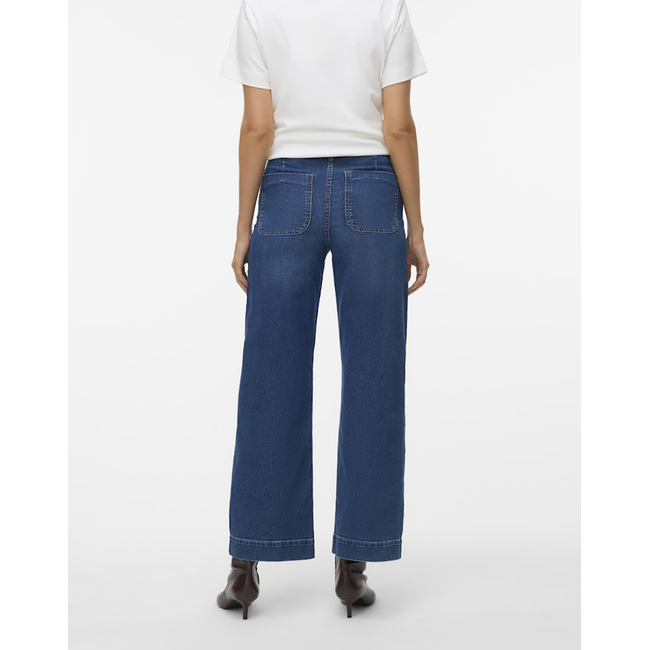 Product VERO MODA VMKAYLA HR WIDE JEANS VI3474 base image