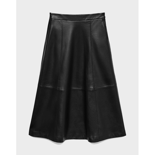 Product VERO MODA VMOLIVE HW COATED ANKLE SKIRT PRM base image