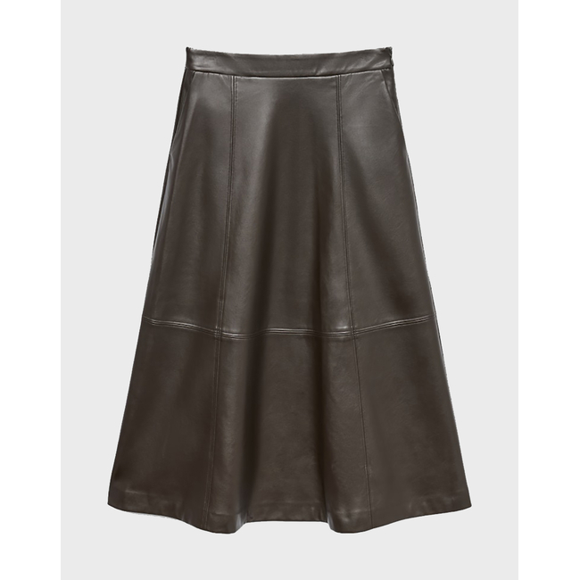 Product VERO MODA VMOLIVE HW COATED ANKLE SKIRT PRM base image