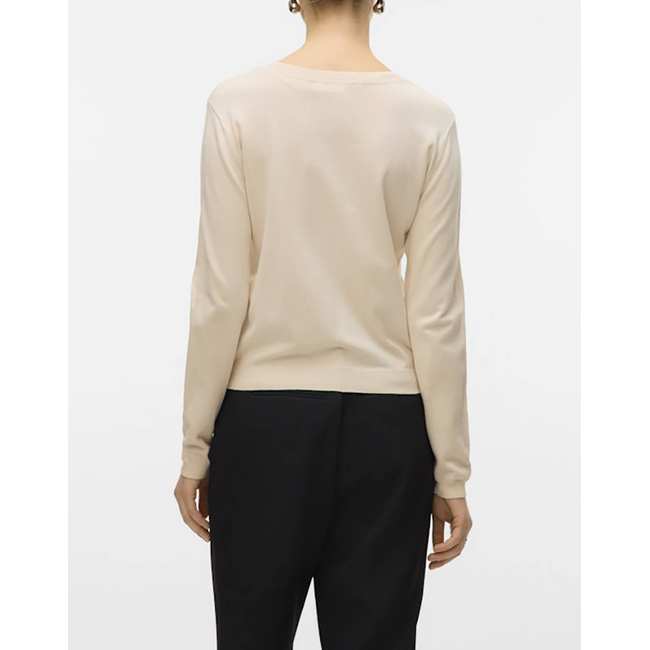 Product VERO MODA VMGLORY PEARL LS O-NECK PULLOVER BOO base image