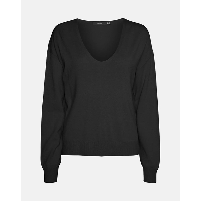Product VERO MODA VMBREEZE LS V-NECK PULLOVER BOO base image