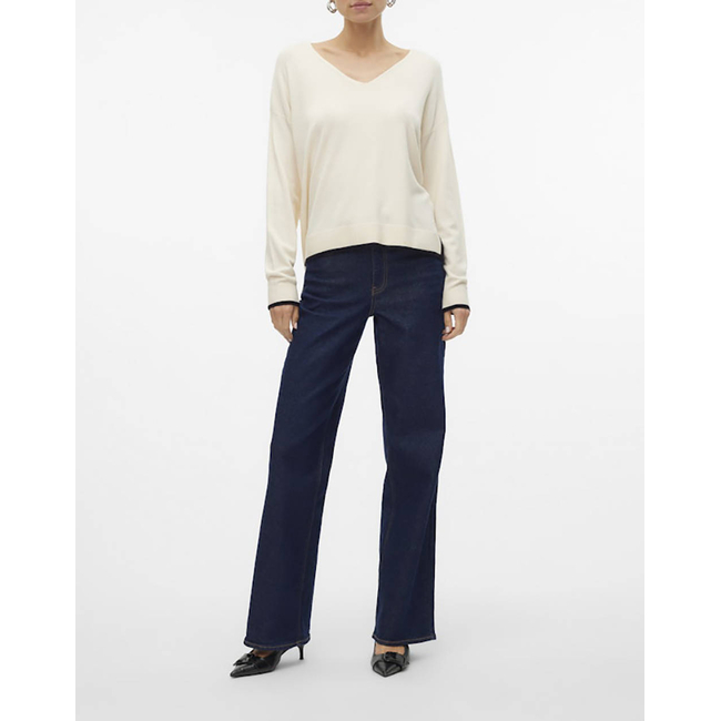Product VERO MODA VMBREEZE LS V-NECK PULLOVER BOO base image
