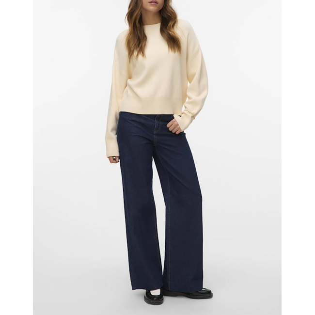 Product VERO MODA VMGOLD ART LS O-NECK PULLOVER base image