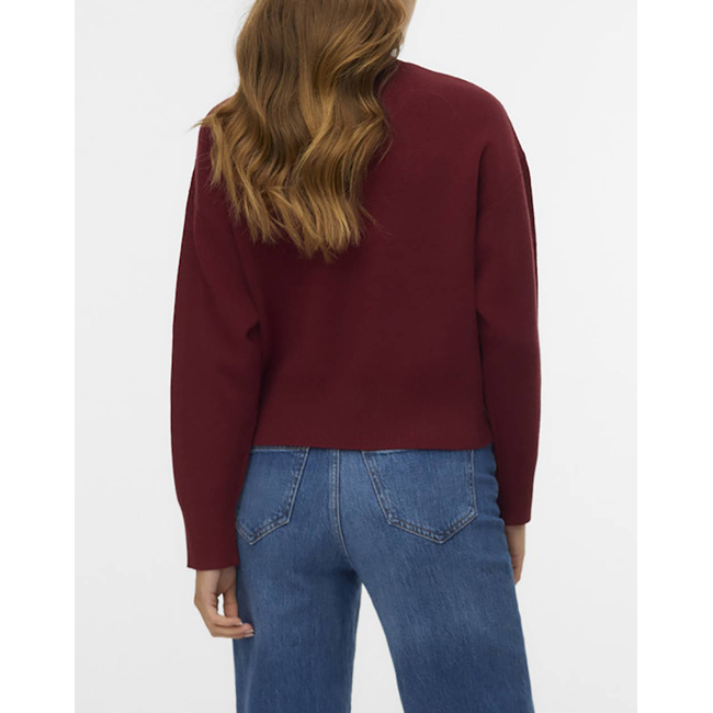 Product VERO MODA VMGOLD ART LS O-NECK PULLOVER base image