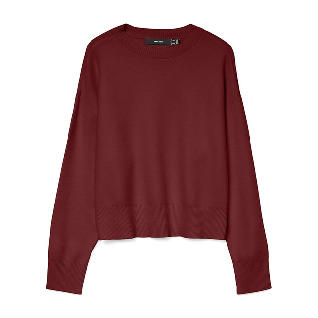 Product VERO MODA VMGOLD ART LS O-NECK PULLOVER base image