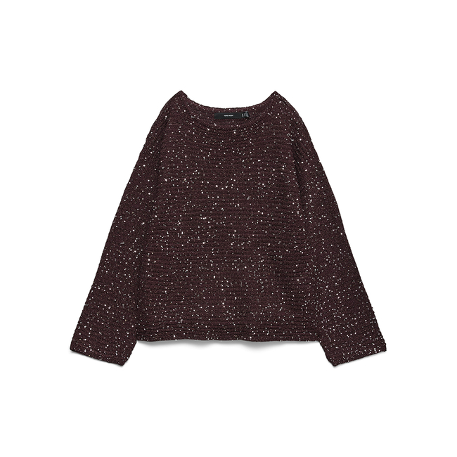 Product VERO MODA VMLEILANI STITCH LS BOATNECK PULLOVER base image