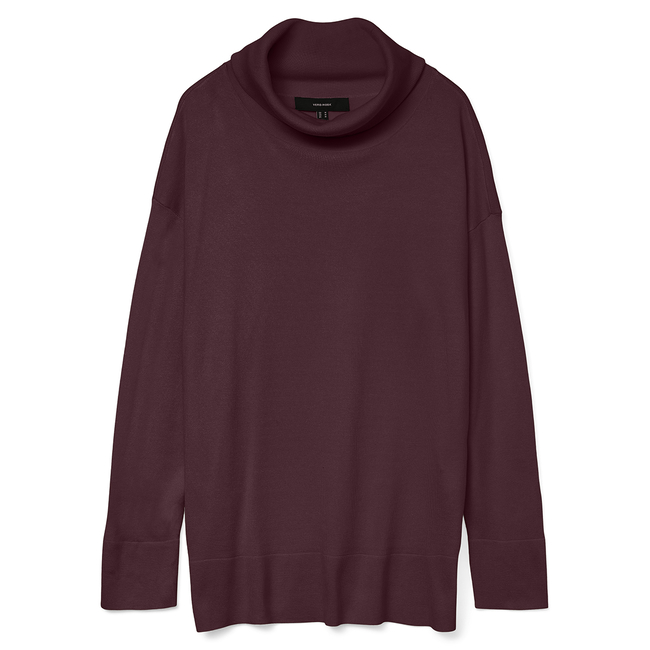 Product VERO MODA VMSILJE LS COWL NECK PULLOVER base image