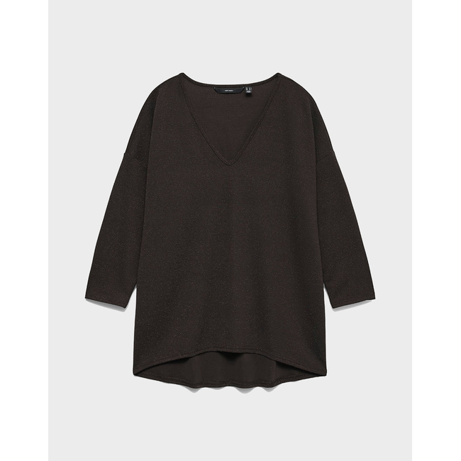 Product VERO MODA VMKANVA 3/4 V-NECK TOP JRS GA base image