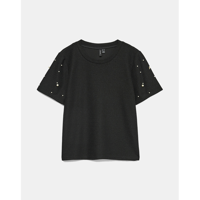 Product VERO MODA VMNAYA SS O-NECK TOP JRS GA base image