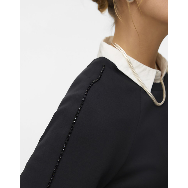 Product VERO MODA VMHEARTLEY L/S SWEAT JRS BTQ GA base image