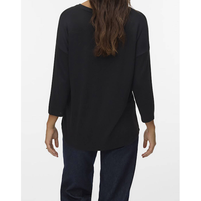 Product VERO MODA VMBRIANNA 3/4 V-NECK BLOUSE BOO base image