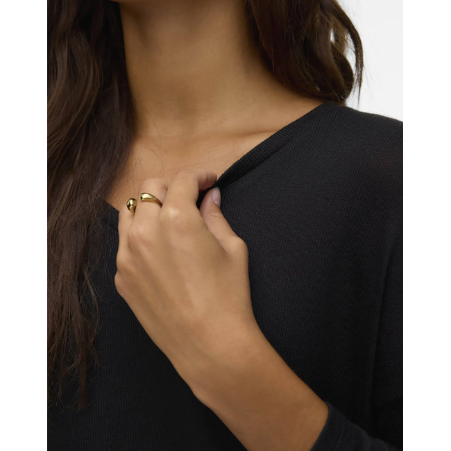 Product VERO MODA VMBRIANNA 3/4 V-NECK BLOUSE BOO base image