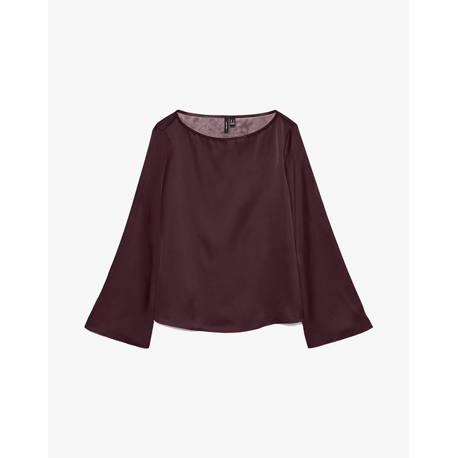 Product VERO MODA VMELENA LS VOLUME TOP WVN base image