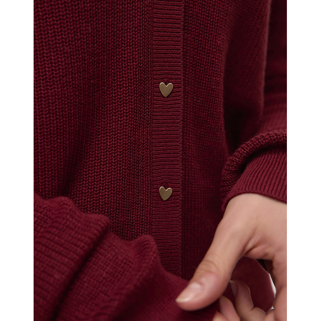 Product VERO MODA VMNEWLEX LS V-NECK HEART CARDIGAN base image