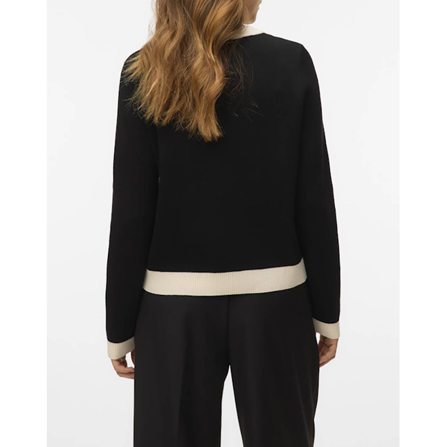 Product VERO MODA VMOLI LS O-NECK CARDIGAN base image