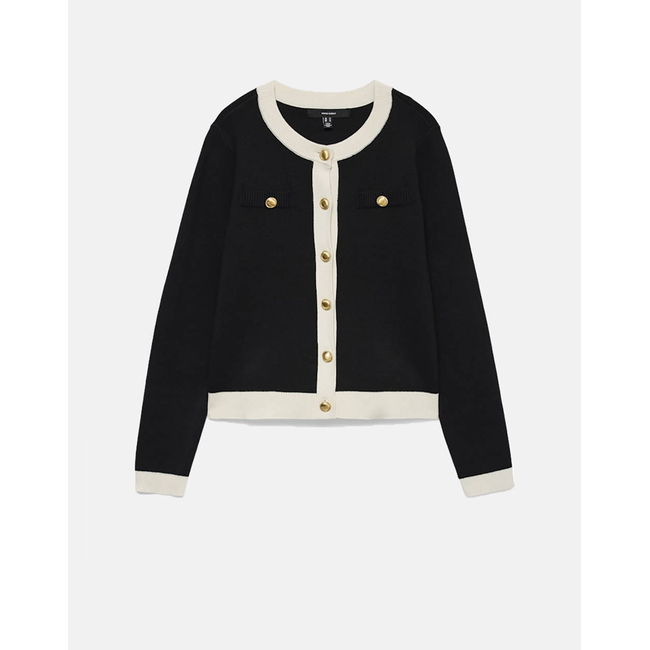 Product VERO MODA VMOLI LS O-NECK CARDIGAN base image