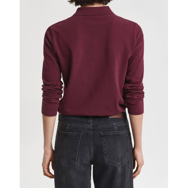 Product GANT ΜΠΛΟΥΖΑ ΜΜ REG LS PIQUE POLO base image
