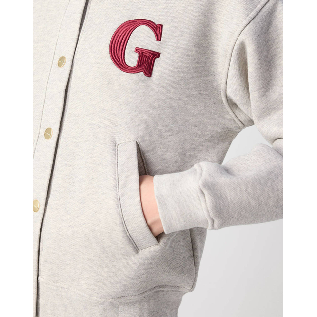 Product GANT ΦΟΥΤΕΡ ΜΜ G BADGE BUTTON UP HOODIE base image