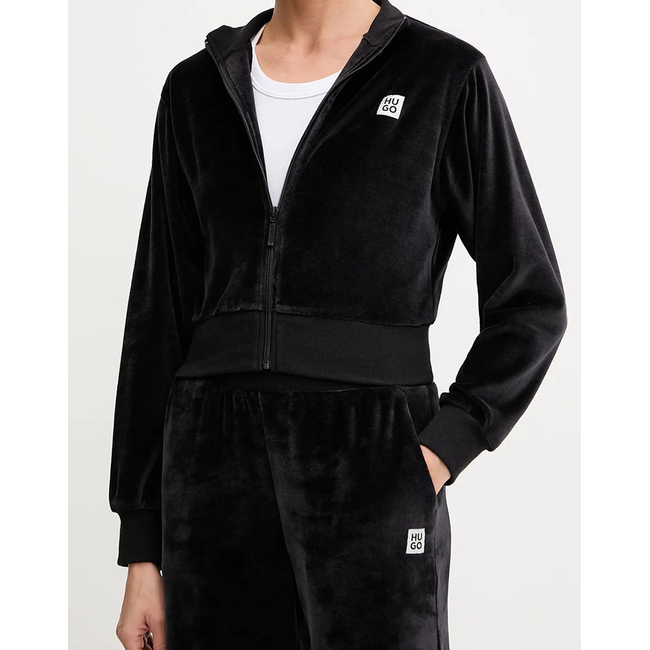 Product HUGO VELVET zip jacket 10274793 01 base image
