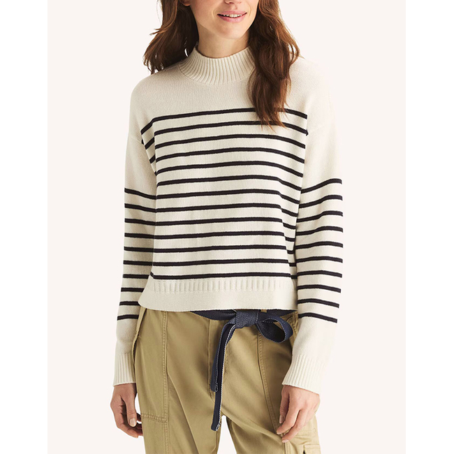 Product NAUTICA ΜΠΛΟΥΖΑ ΠΛΕΚΤΗ ΜΜ STRP MCKNCK SWTR base image