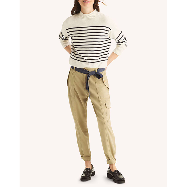 Product NAUTICA ΜΠΛΟΥΖΑ ΠΛΕΚΤΗ ΜΜ STRP MCKNCK SWTR base image