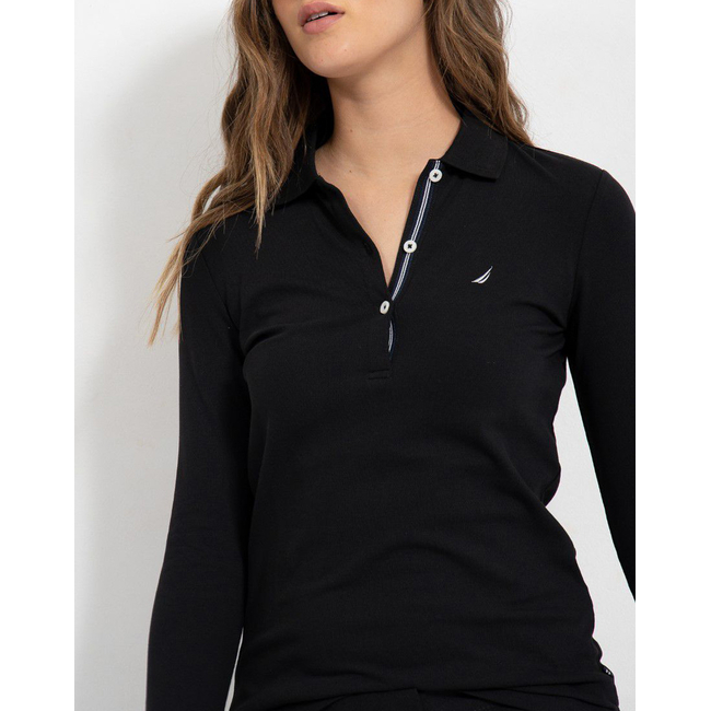 Product NAUTICA ΜΠΛΟΥΖΑ ΠΟΛΟ ΜΜ L/S POLO base image