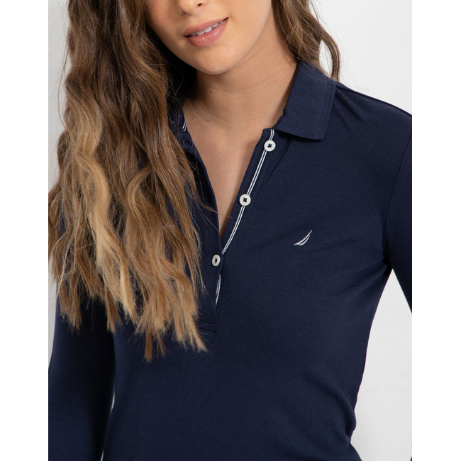 Product NAUTICA ΜΠΛΟΥΖΑ ΠΟΛΟ ΜΜ L/S POLO base image