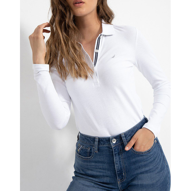 Product NAUTICA ΜΠΛΟΥΖΑ ΠΟΛΟ ΜΜ L/S POLO base image