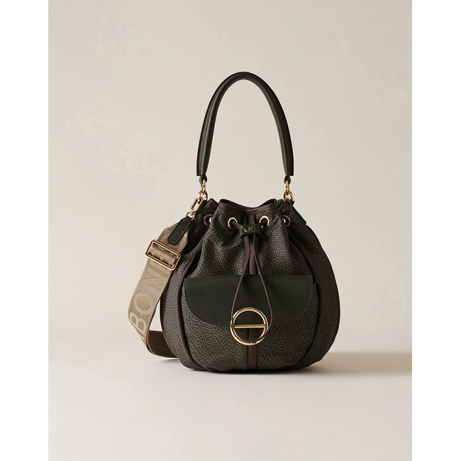 Product BORBONESE BORBONESE BUCKET BAG 95%PL5%PL base image