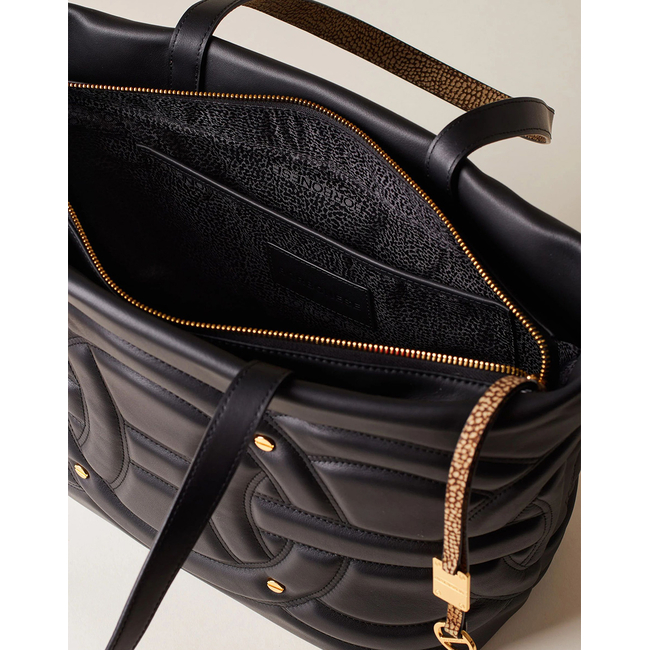 Product BORBONESE BORBONESE SHOPPER BAG 100%LEATHER base image