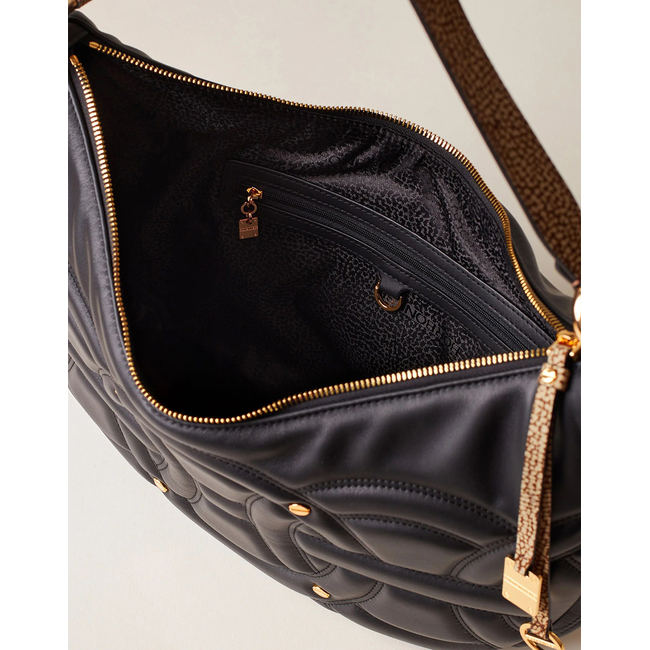 Product BORBONESE BORBONESE HOBO BAG 100%LEATHER base image