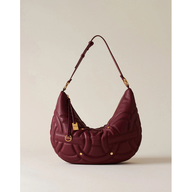 Product BORBONESE BORBONESE HOBO BAG 100%LEATHER base image