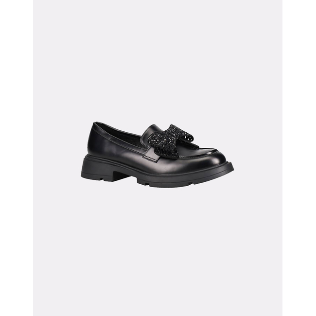 Product MIGATO MATTE SHOES WITH DECOR. BOW BLACK base image